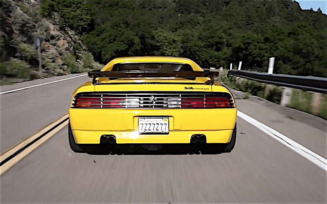 The Smoking Tire Ferrari 348